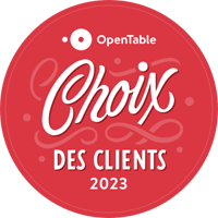 Prix Diner's Le Choix des Clients 2023